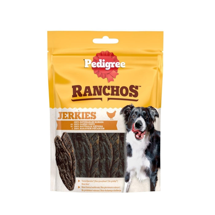 PEDIGREE Ranchos Jerkies, priboljški, piščanec, 70 g