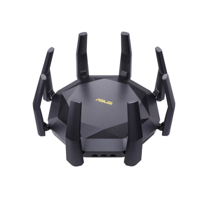 Usmerjevalnik brezžični Asus RT-AX89X WiFi6 802.11ax AX6000 4804Mbit/s MU-MIMO OFDMA MESH dualband 3G/4G USB dongle 8xLAN 1xLAN/WAN10GB 1xSFP+ (90IG04J1-BM3010)