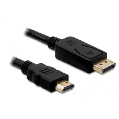 Kabel DisplayPort(m)=>HDMI(m) 1,00m 1920x1200/60Hz črn Delock (82586)