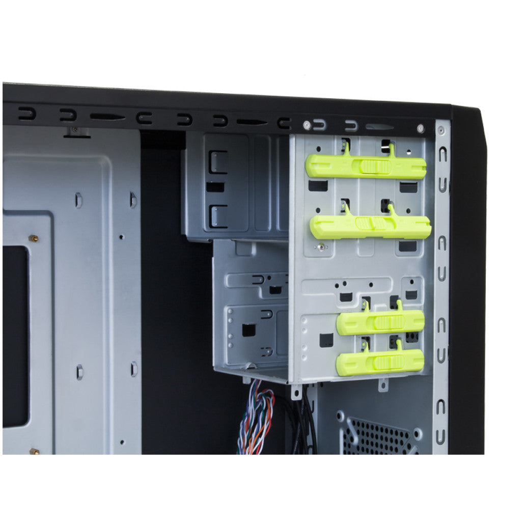 Ohišje Chieftec LG-01B-OP  MidiATX - črna