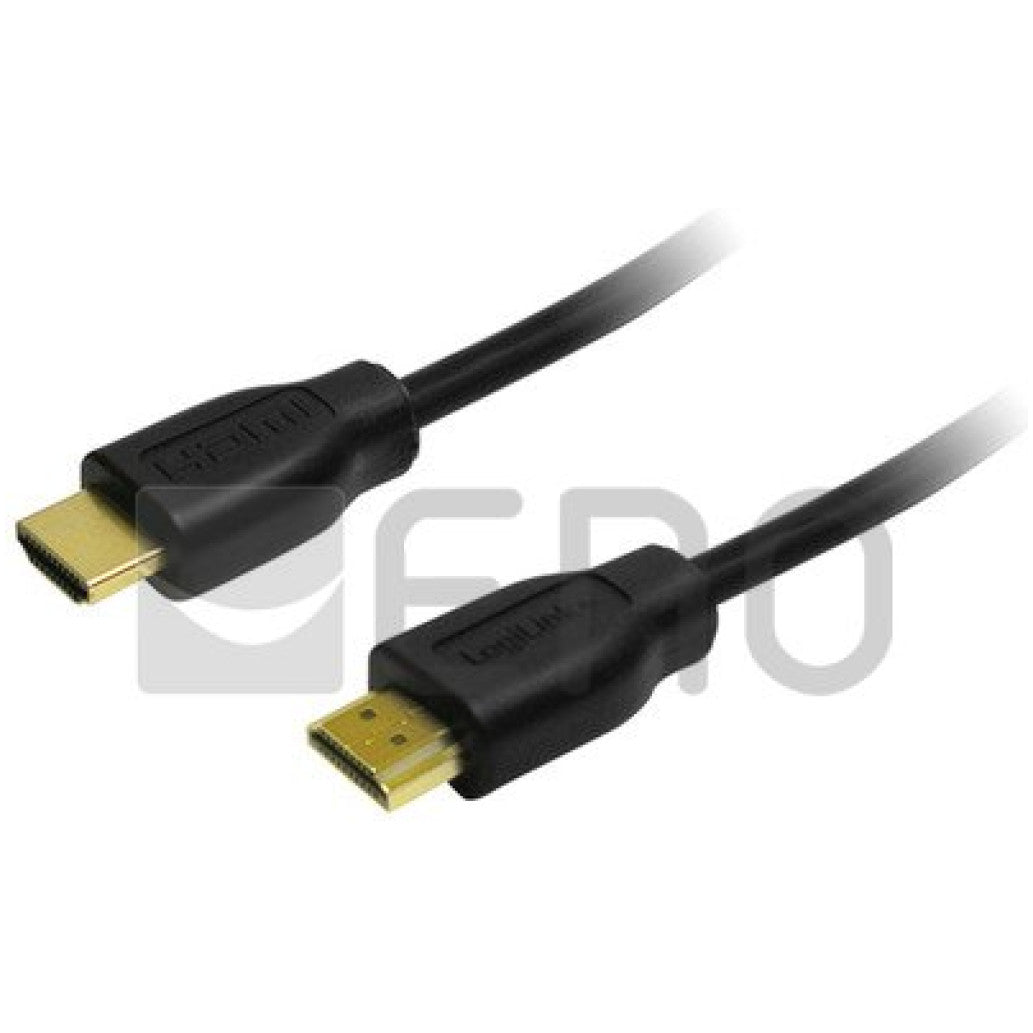 KABEL HDMI/HDMI M/M  5,0m LogiLink pozlačeni kontakti V1,4 (CH0039)