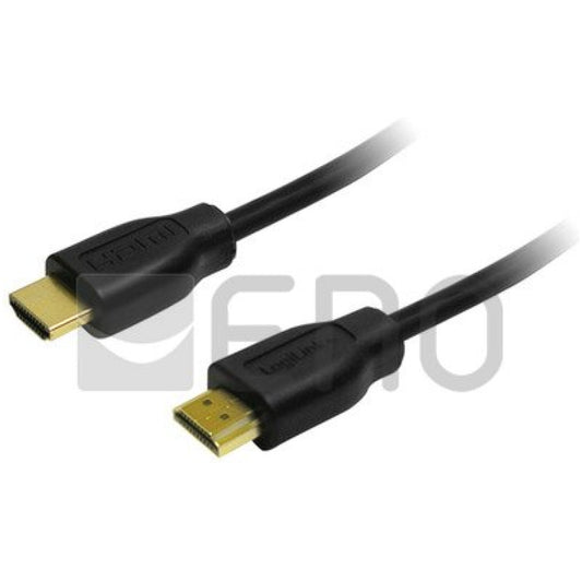 KABEL HDMI/HDMI M/M  5,0m LogiLink pozlačeni kontakti V1,4 (CH0039)