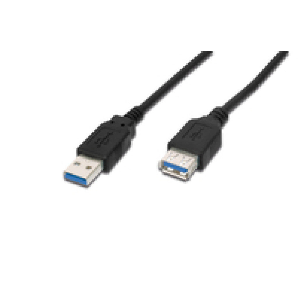 Kabel USB 3.0 A => A 3,00m - podaljšek Digitus (AK-300203-030-S)