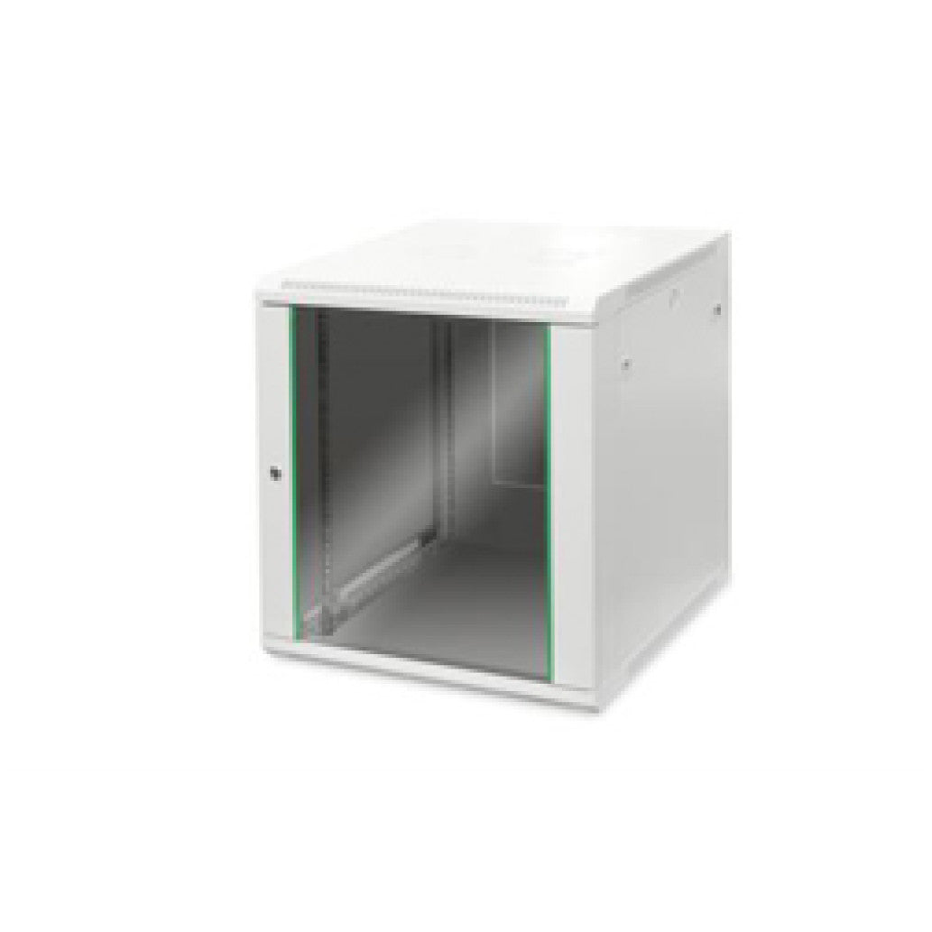 Kabinet zidni 12U 638 600x600 sestavljen siv Digitus (DN-19 12U-6/6-EC)