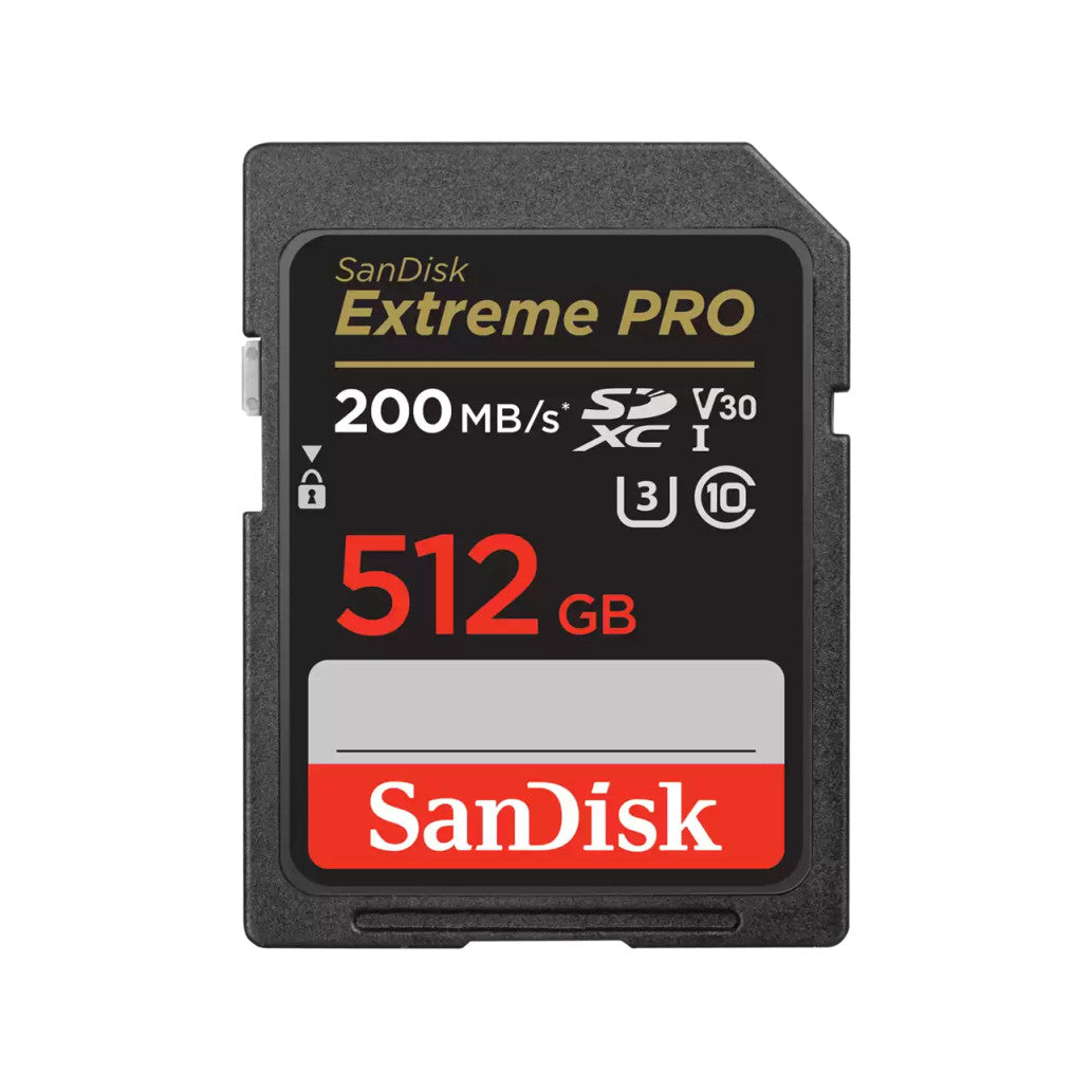 Spominska kartica SDXC 512GB Sandisk Extreme Pro Extreme 140MB/s/140MB/s U3 V30 UHS-I (SDSDXXD-512G-GN4IN)