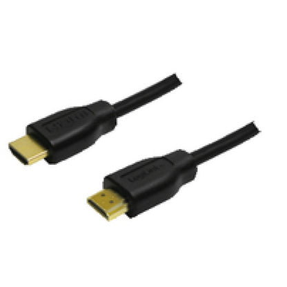 KABEL HDMI/HDMI M/M  2,00m LogiLink pozlačeni kontakti V1,4 (CH0037)