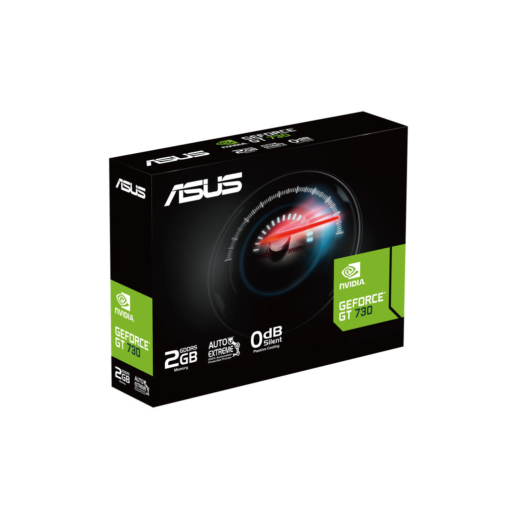 Grafična kartica nVidia GT730 Asus GT 730 - 2GB DDR5 - passivno hlajenje (90YV0H20-M0NA00)