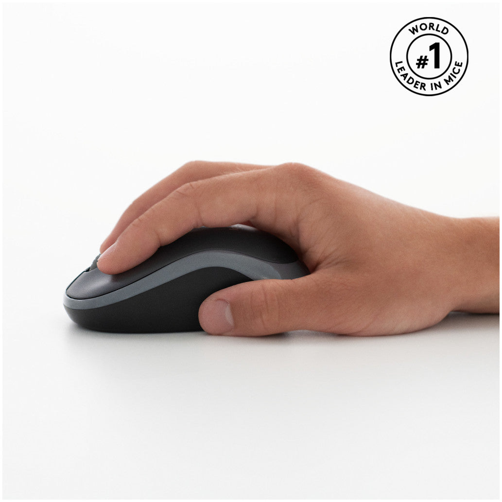 Tipkovnica in miš Logitech brezžična desktop MK270 UK veliki Enter (920-004509)
