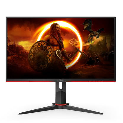 Monitor AOC 68,6 cm (27,0") 27G2SPU/BK 1920x1080 Gaming 165Hz IPS 1ms VGA 2xHDMI DisplayPort 4xUSB3.2 Pivot  FreeSync Premium