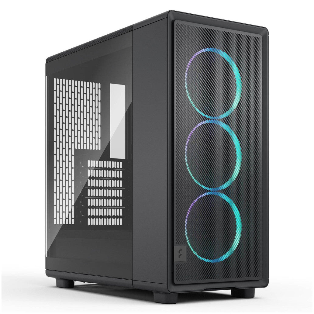 Ohišje Fractal Design Design Epoch Black TG MidiATX - črna RGB