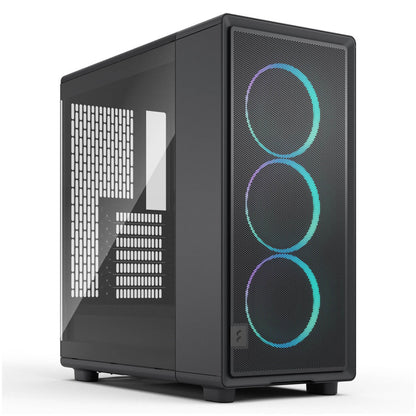 Ohišje Fractal Design Design Epoch Black TG MidiATX - črna RGB