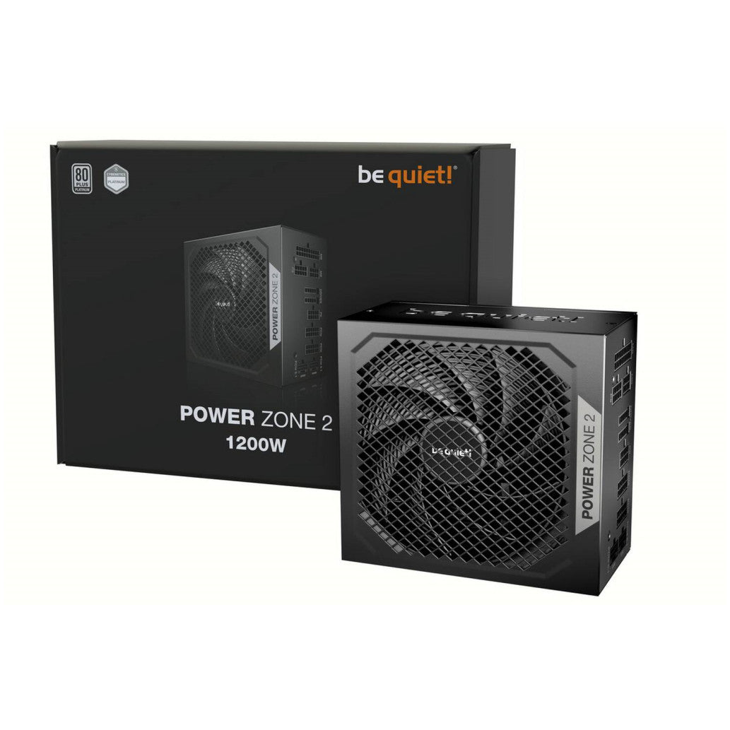 Napajalnik - 1200W be quiet! Power Zone 2 80Plus Platinum 94% ATX 3.1 (Gen5) Modular 140mm črna (BP030EU)