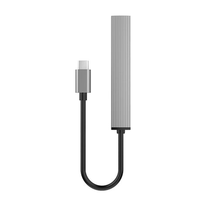 HUB USB-C => 1x USB-A 3.0 + 3x USB-A 2.0 siv Orico (Orico AH-13)
