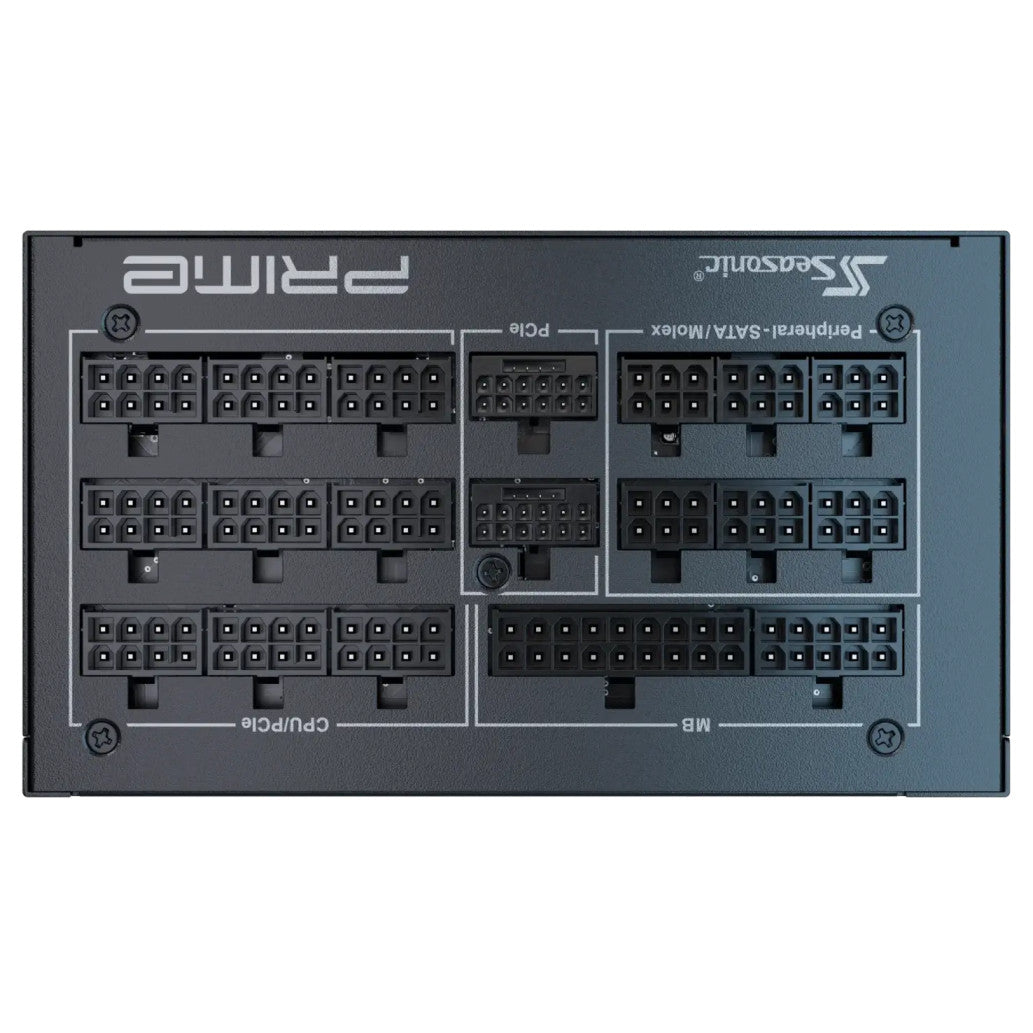 Napajalnik - 2200W Seasonic Prime PX 80Plus Platinum 92% ATX 3.1 (Gen5) Modular 135mm črna (PRIME-PX-2200-ATX30)