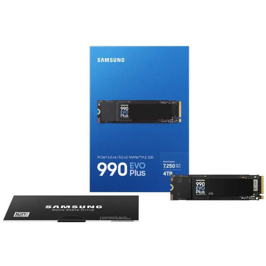 Disk SSD M.2 NVMe PCIe 5.0 4TB Samsung 990 EVO Plus 2280 7250/6300MB/s (MZ-V9S4T0BW)