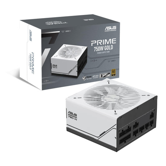 Napajalnik - 750W Asus Prime 80Plus Gold 92% ATX3.0 ATX12V Modular 135mm bela ()