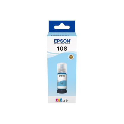 ČRNILO EPSON LIGHT CYAN 108 STEKLENIČKA ZA L8050 tiskalnik