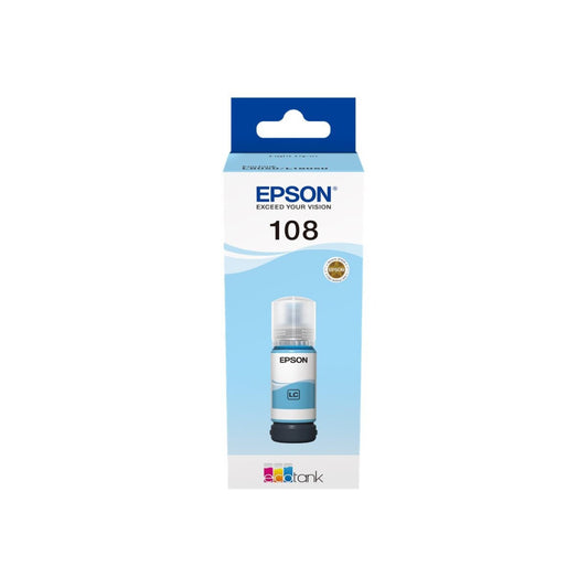 ČRNILO EPSON LIGHT CYAN 108 STEKLENIČKA ZA L8050 tiskalnik