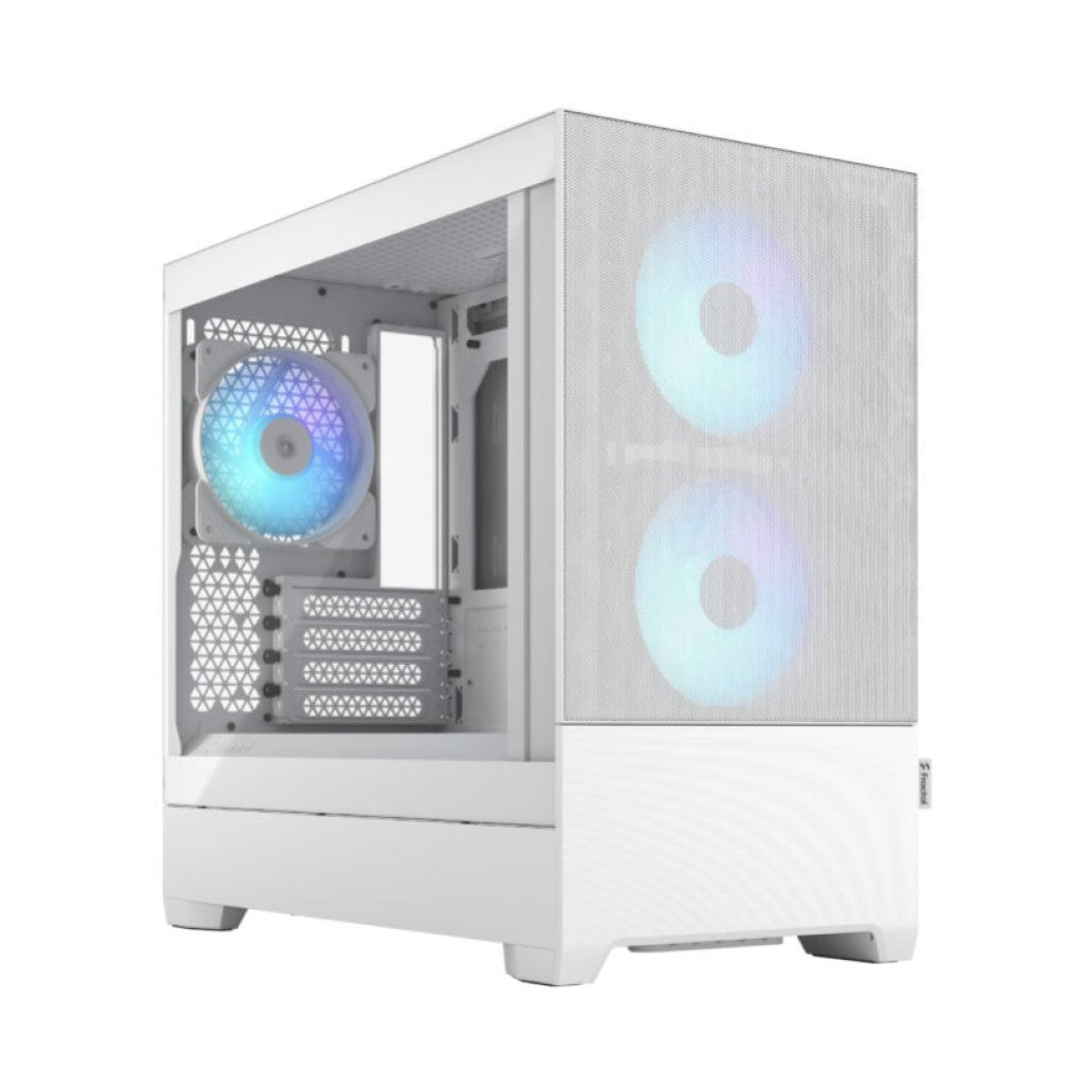 Ohišje Fractal Design Pop Air miniATX - bela RGB