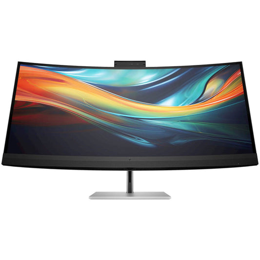 Monitor HP 100,8 cm (39,7") 740pm 5120x2160 Curved konferenca IPS 5ms HDMI DisplayPort 2xThunderbolt3 USB-C 100W 4xUSB3.2 HAS Kamera Zvočniki 2x5W  3H DCI-P3-98% RJ45