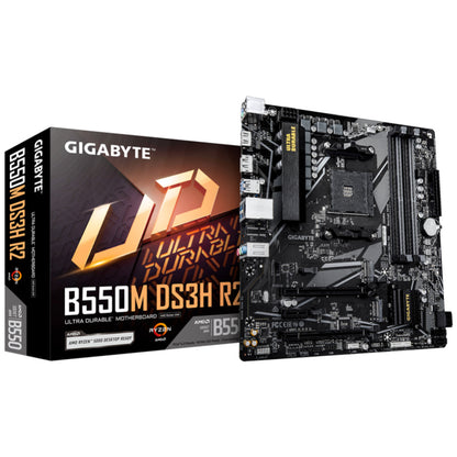 Osnovna plošča AM4 GigaByte B550M DS3H R2 mATX HDMI DP