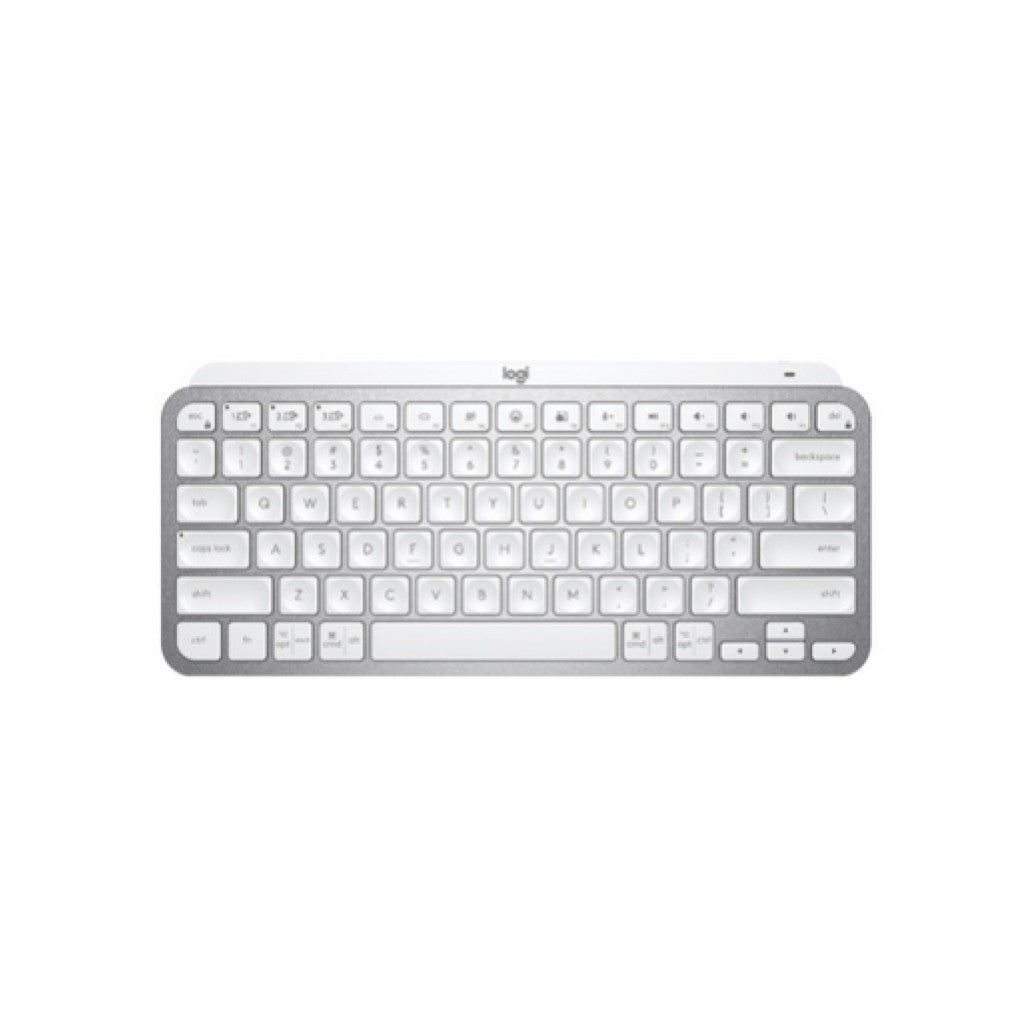 Tipkovnica brezžična + Bluetooth Logitech MX Keys Mini US international | SLO gravura siva LED osvetlitev (920-010499)