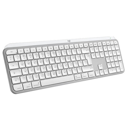 Tipkovnica Bluetooth + USB Logitech MX Keys S for MAC SLO | SLO gravura Pale Grey (920-011638)
