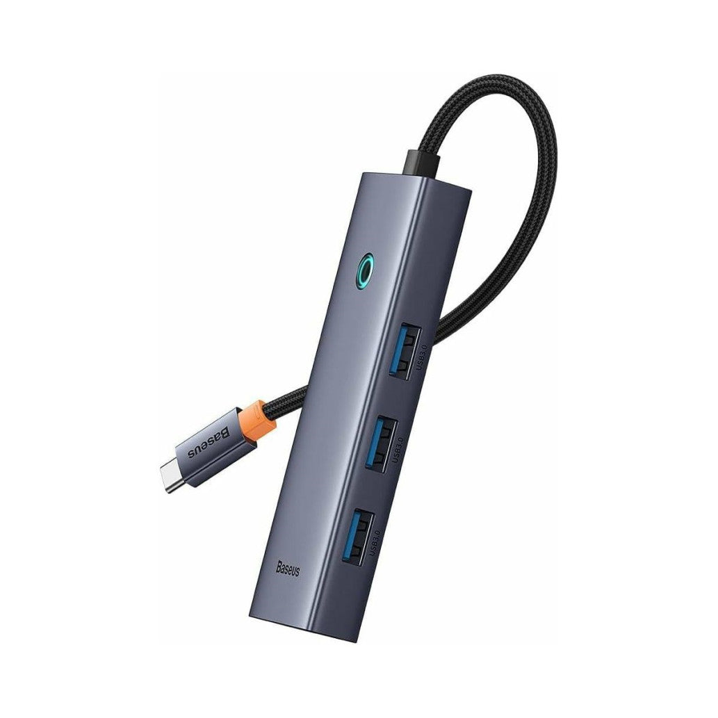 Priklopna postaja USB-C => BASEUS UltraJoy 1xHDMI 3xUSB3.0 USB-C 100W 1xLAN (B00052807813-00)