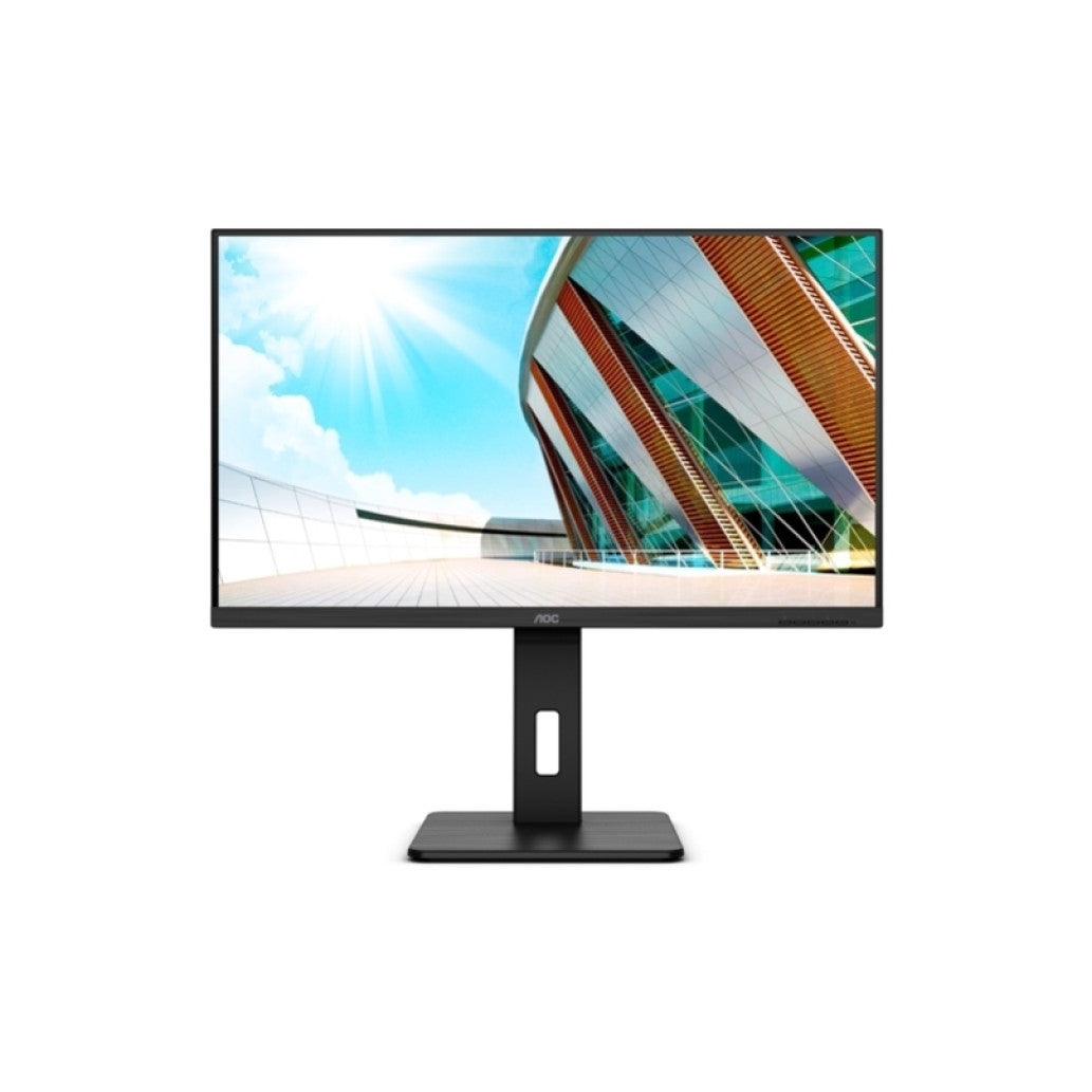 Monitor AOC 80 cm (31,5") U32P2 3840x2160 75Hz VA 4ms DVI 2xHDMI DisplayPort 4xUSB3.2 Pivot Zvočniki  3H