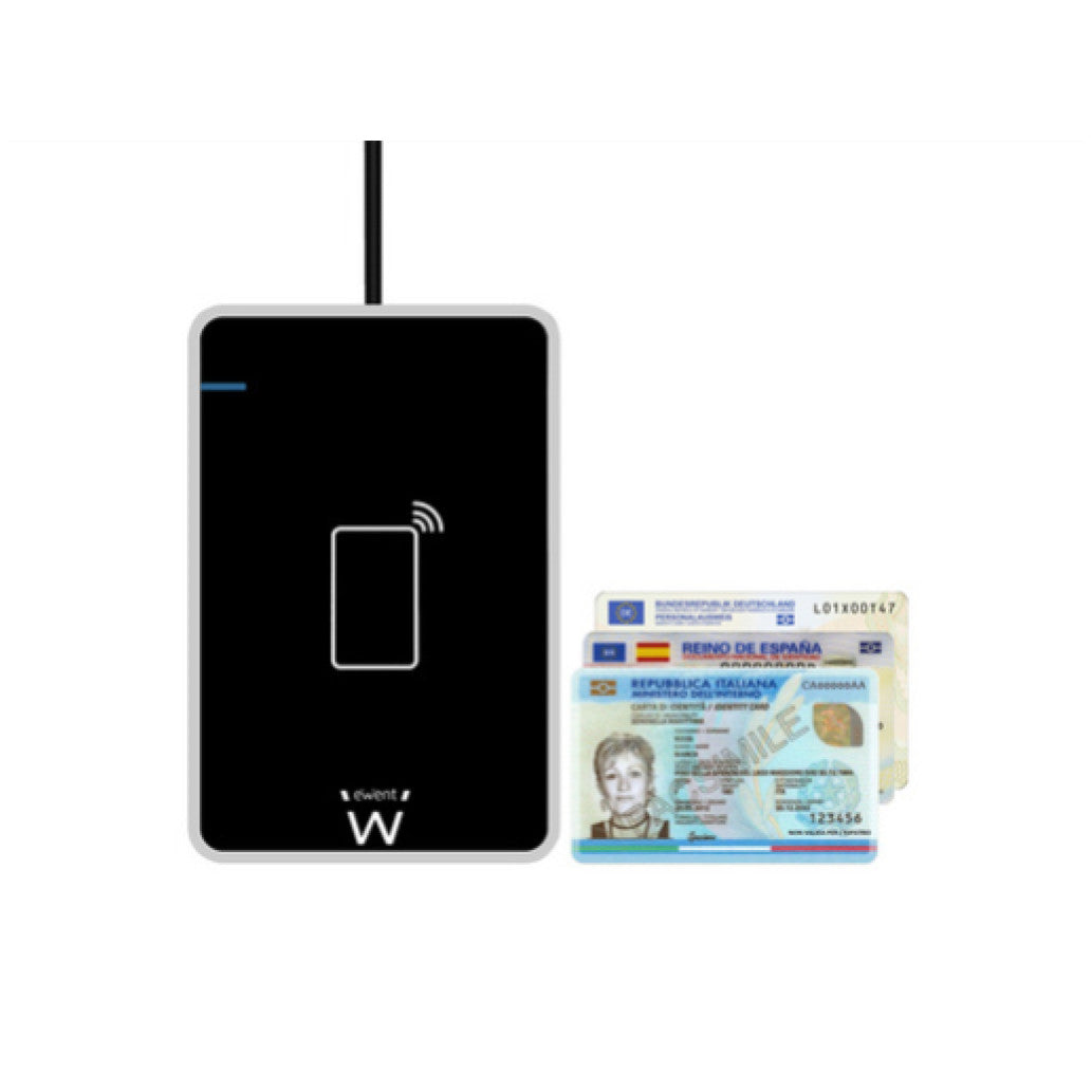 Čitalec pametnih in osebnih kartic NFC brezkontaktni Ewent EW1053