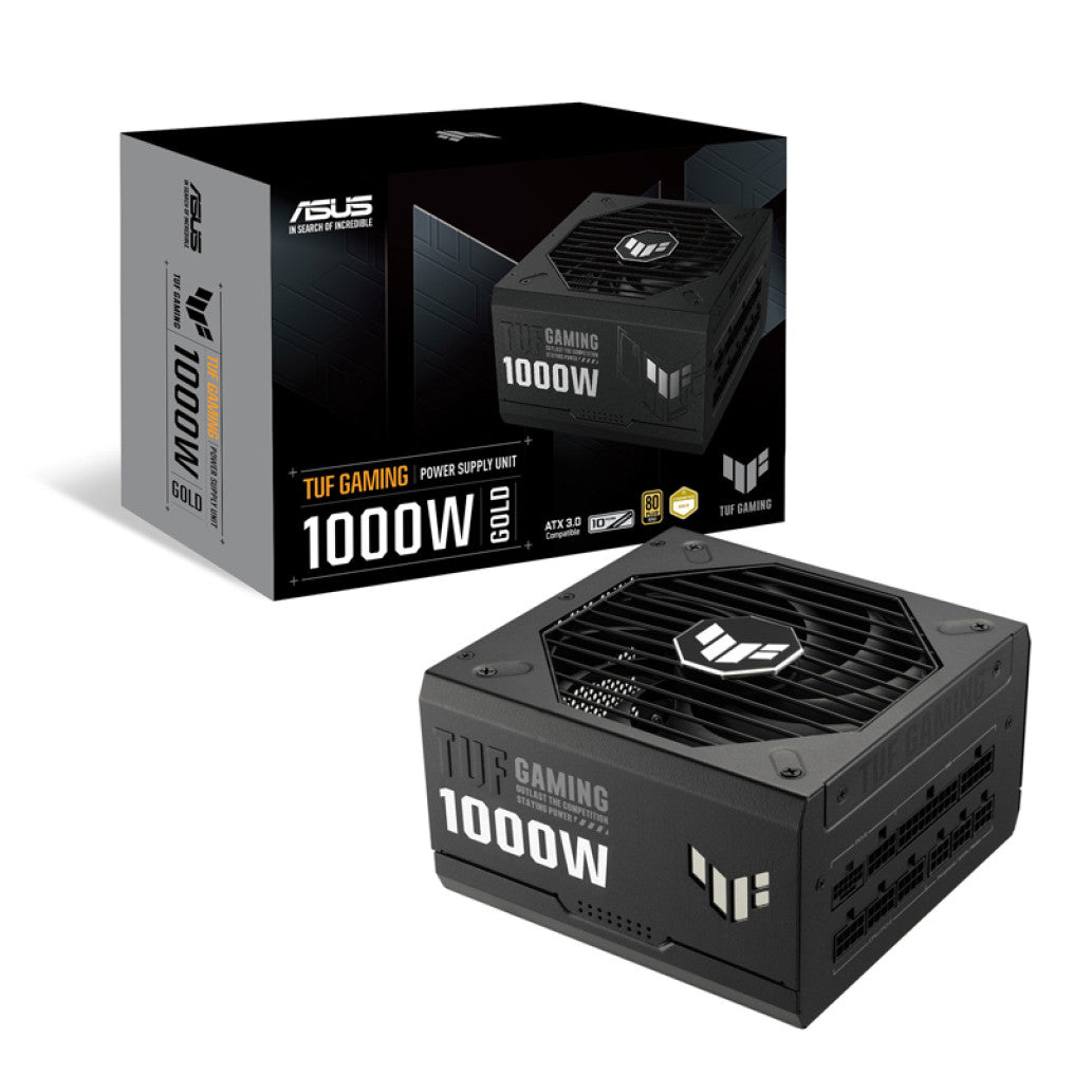 Napajalnik - 1000W Asus TUF Gaming 80Plus Gold 92% ATX 3.0 Modular črna (90YE00S1-B0NA00)