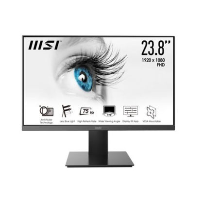 Monitor MSI 60,5 cm (23,8") PRO MP241X 1920x1080 75Hz VA 4ms VGA HDMI  sRGB105%