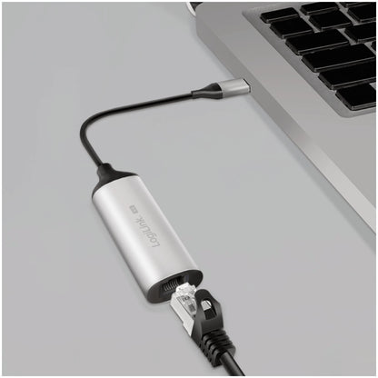 Mrežni adapter USB-C => LAN RJ45 10/100/1000/2500/5000 USB 3.2 0,15cm aluminium LogiLink (UA0456)