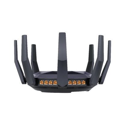 Usmerjevalnik brezžični Asus RT-AX89X WiFi6 802.11ax AX6000 4804Mbit/s MU-MIMO OFDMA MESH dualband 3G/4G USB dongle 8xLAN 1xLAN/WAN10GB 1xSFP+ (90IG04J1-BM3010)