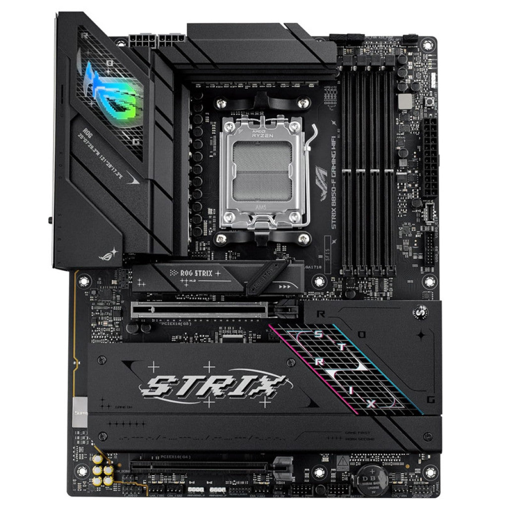 Osnovna plošča AM5 Asus ROG STRIX B850-F Gaming WiFi ATX 1xHDMI 1xDisplayPort