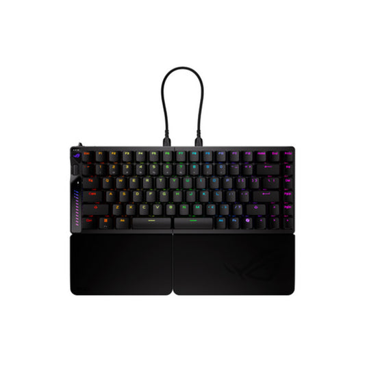 Gaming Tipkovnica Žična USB-C/A Asus ROG Falcata HFX V2 Analog US | črna RGB (90MP043H-BKUA20)