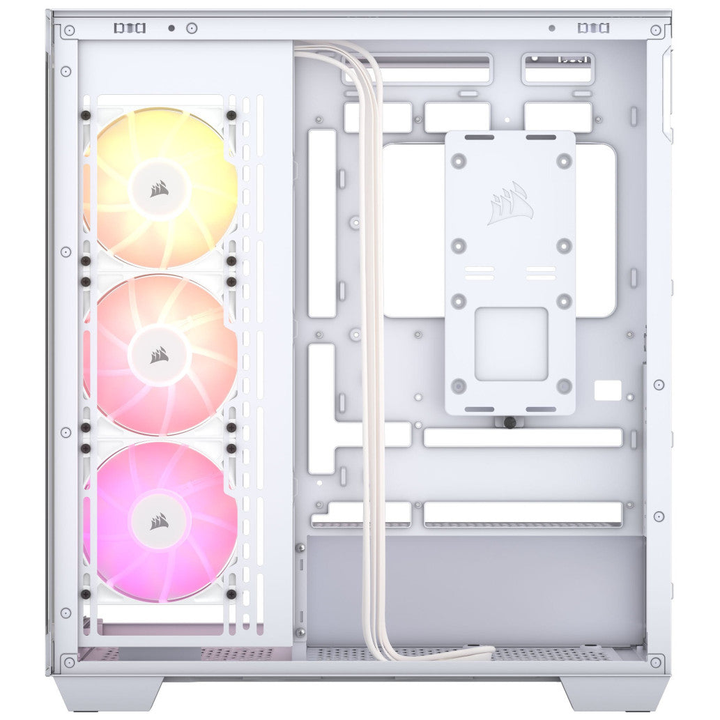 Ohišje Corsair 3500X MidiATX - bela ARGB