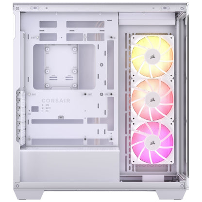 Ohišje Corsair 3500X MidiATX - bela ARGB