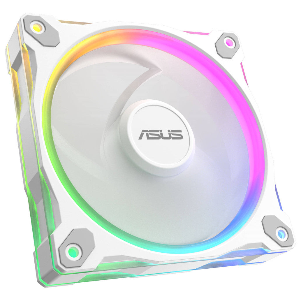 Ventilator Asus Prime MR120 120mm bela ARGB