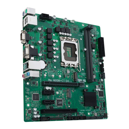 Osnovna plošča 1700 Asus PRO H610M-C D4-CSM microATX 1xDVI-D 1xHDMI 2.1 1xDisplayPort 1.4