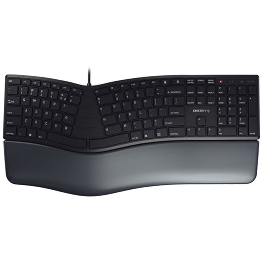 Tipkovnica USB Cherry KC 4500 ERGO UK | SLO gravura črna (JK-4500GB-2)