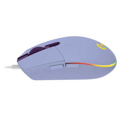 Gaming miška Žična Logitech G102 LightSync, vijolična (910-005854)