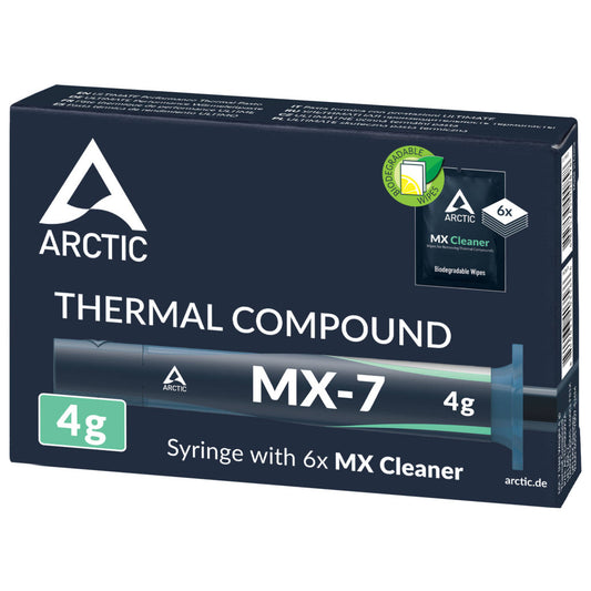 Termalna pasta Arctic Arctic MX-7 s čistilnimi robčki - 4g (ACTCP00092A)