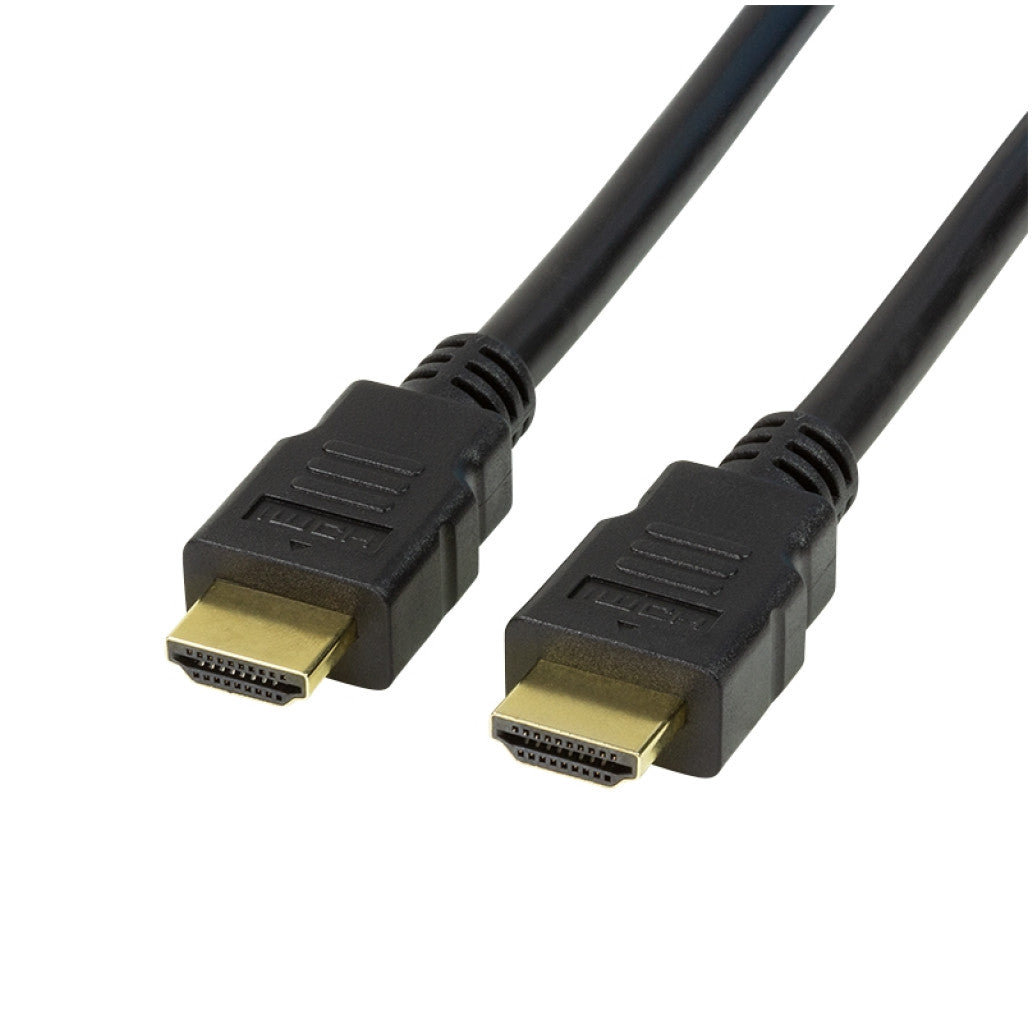 Kabel HDMI(m)=>HDMI(m) v2.1 3,00m 8K/60Hz 4K/120Hz pozlačeni kontakti črn LogiLink (CH0079)