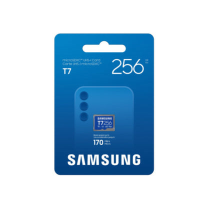 Spominska kartica SDXC 256GB Samsung T7 170MB/U3 V30 UHS-I A2 (MB-MB256T/WW)