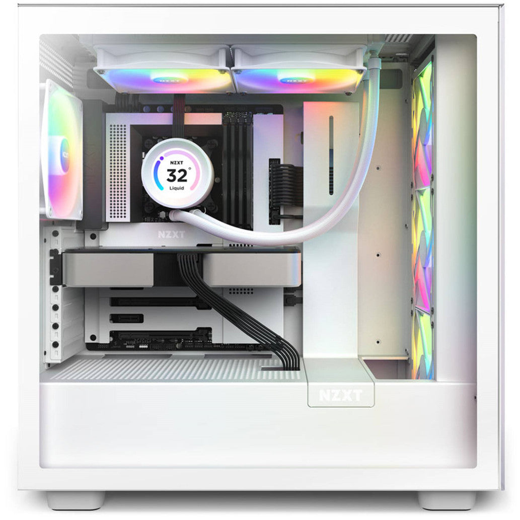 Vodno hlajenje NZXT Kraken Elite - 280mm RGB bela (RL-KR28E-W1)