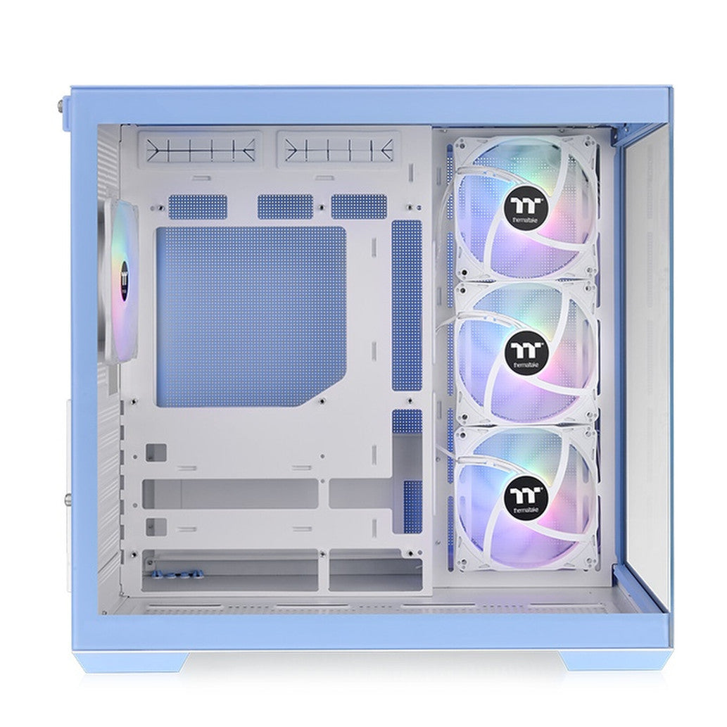 Ohišje Thermaltake View 380 TG MidiATX - modra ARGB