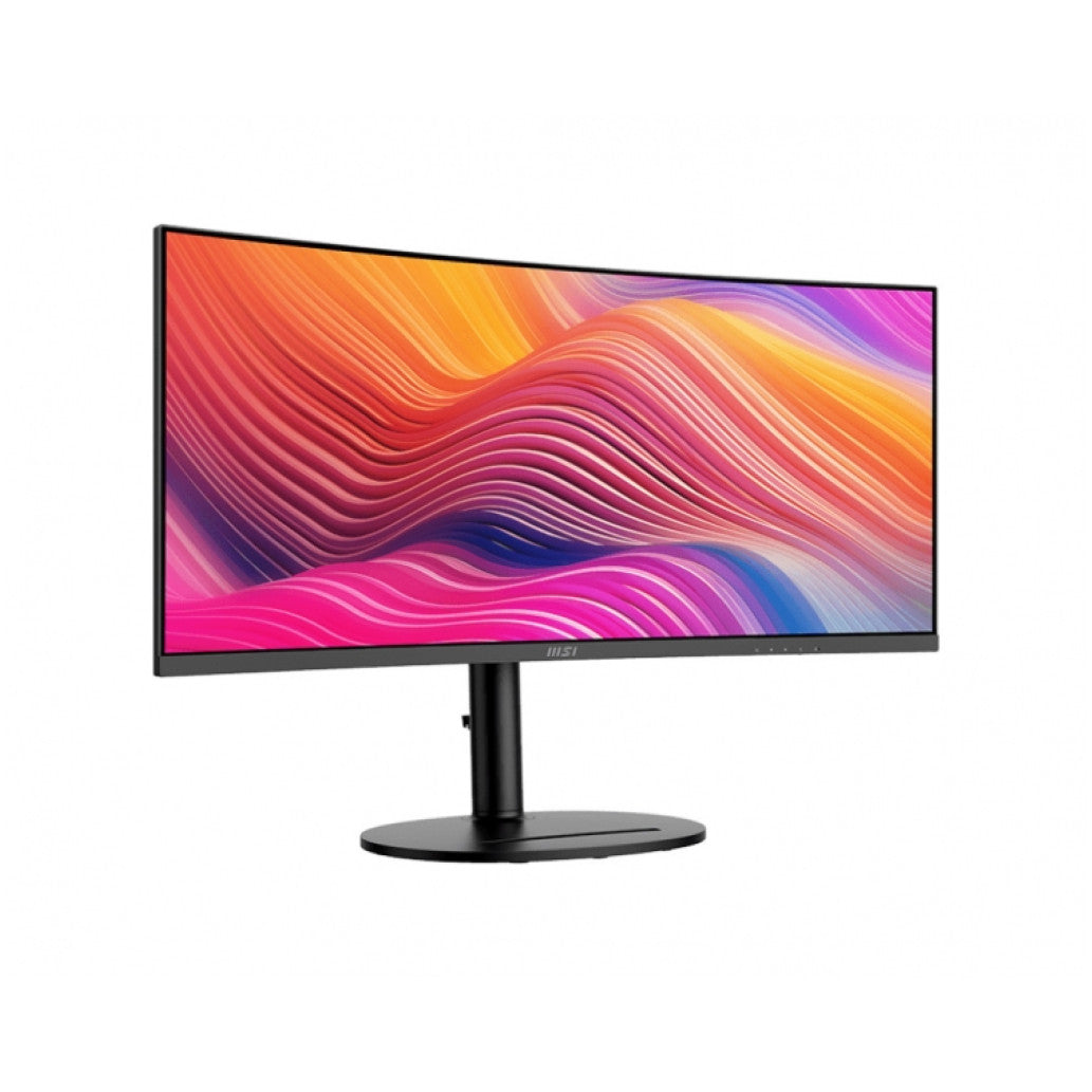 Monitor MSI 86,4 cm (34,0") MD342CQP 3440x1440 Curved 120Hz VA 1ms 2xHDMI DisplayPort 98W USB-C-Out Pivot Zvočniki 2x3W  DCI-P3-95% FreeSync Premium KVM HDR Modern