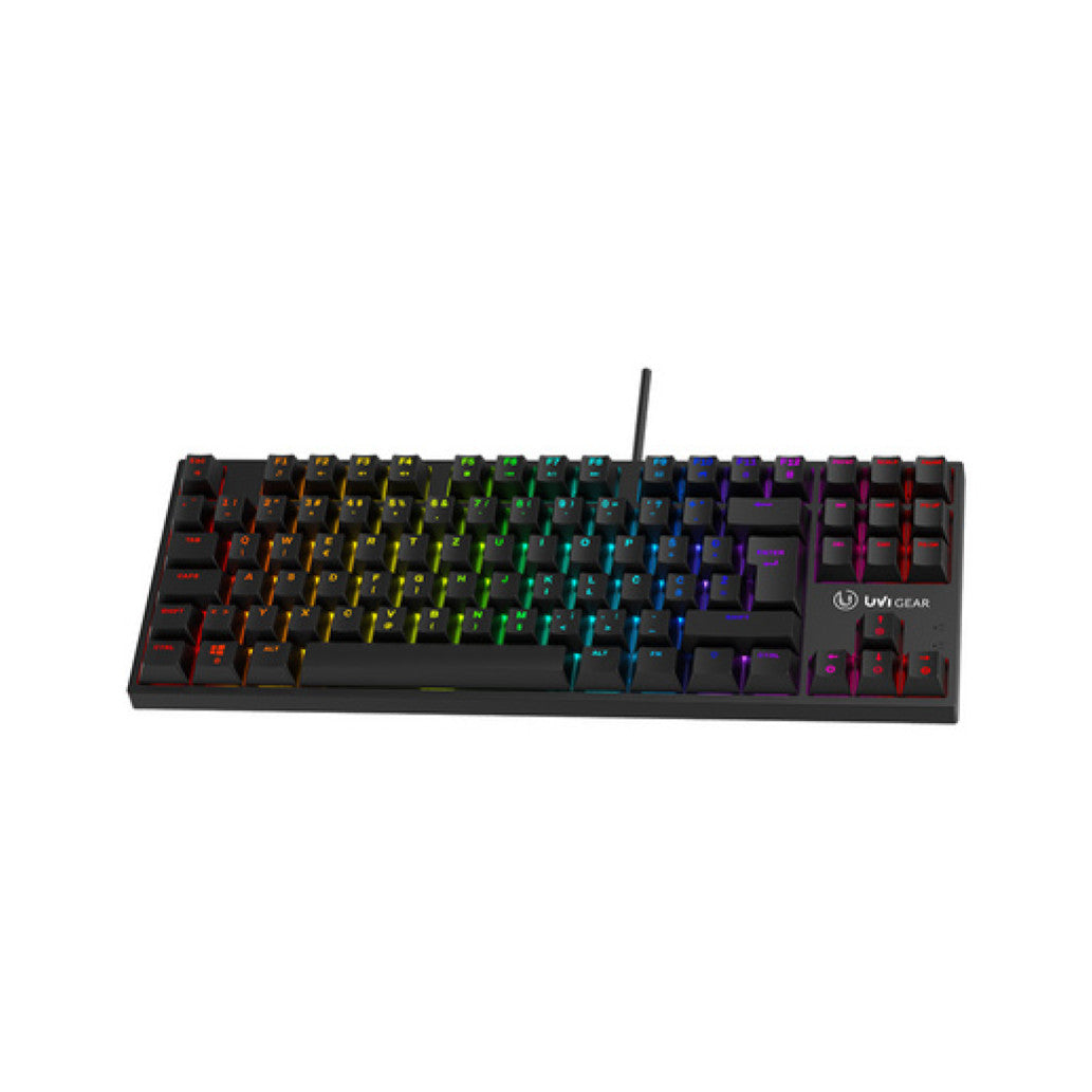 Gaming Tipkovnica Žična UVI GREED MINI V2 SLO | SLO gravura črna RGB (UVIGREEDV2MINI)