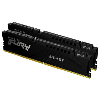 DDR5 16GB 5600MHz CL40 KIT (2x 8GB) Kingston Fury Beast XMP3.0 1,25V črna (KF556C40BBK2-16)